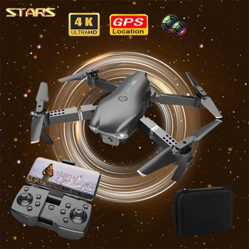 Žvaigždžių 2021 Naujas Mini Drone S002 4K 1080P HD Kamera, WiFi Fpv Oro Slėgio Aukščio Laikyti Sulankstomas Quadcopter RC Drone Vaikas Žaislą Dovanų