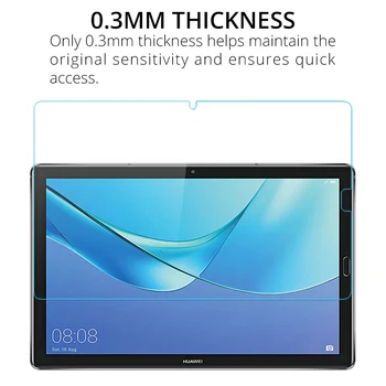 2vnt 9H Grūdintas Stiklas Ekrano apsaugos Huawei MediaPad M5 M6 Pro 10.8 Tablet Apsauginės Plėvelės CMR-AL09 / W09 SPP-AL09