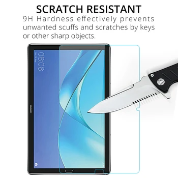2vnt 9H Grūdintas Stiklas Ekrano apsaugos Huawei MediaPad M5 M6 Pro 10.8 Tablet Apsauginės Plėvelės CMR-AL09 / W09 SPP-AL09