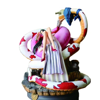 Vienas Gabalus Veiksmų Skaičius, GK Boa Hancock 35cm Mūšis Per Dome Modelis Anime Sexy Kolekcijos Žaislas KO Išskirtinį Apdaila