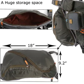 Maximumcatch Nešiojamų Multi-Purpose Musė Diržas Pack Žvejybos Reikmenys Maišelį Žvejybos Sling Bag