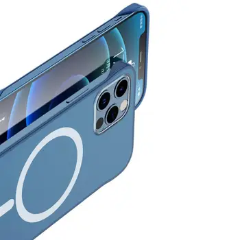 Aišku, Telefono dėklas Skirtas iPhone 12 Pro Max Mini Taškus Telefono Dangtelį su Virvelę Parama Magnetinis Belaidis Kroviklis, Skirtas 