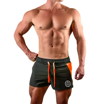 Prekės Vyrų sporto šortai vasarą mokymo veikia šortai quick dry sporto šortai vyrų Kultūrizmo ir fitneso bėgiojimas sweatpants