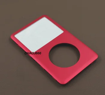 5vnt Raudona Priekiniai Faceplate Būsto Atveju Dangtelį Objektyvo iPod 6-ąją, 7-ąją Classic 80GB 120GB 160GB