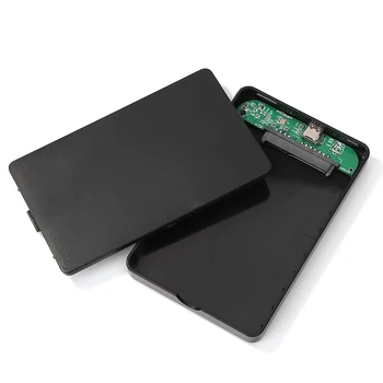 VKTECH HDD Case 2.5 colių C Tipo USB 3.1-SATA3 Išorinį Kietąjį Diską Talpyklos Tipas-C 6Gbps Hard Disko Dėžutė 2.5