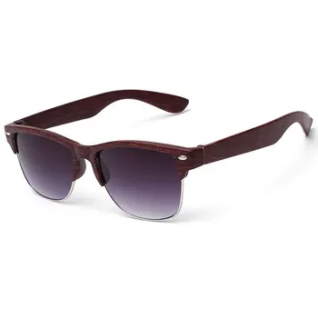 2019 naujas mados medžio imitacija, moteriški akiniai nuo saulės prekės retro dizaino vyriški akiniai UV400 spinduliuotės-įrodymas aikštė akiniai nuo saulės