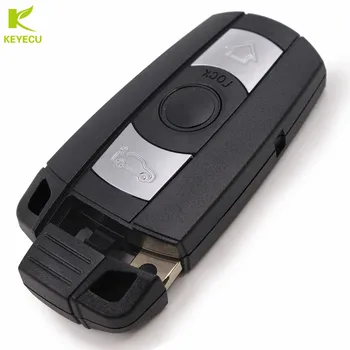 KEYECU 10VNT/DAUG Naujų Smart Remote Key 3 Mygtuką, 868MHz ID7944 BMW CAS3 3+ 1 3 5 7 Serija X5 X6 Z4