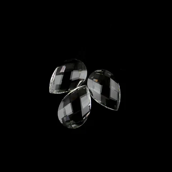 38mm-89mm Tinklelio Formos Kabinti Stiklo Sietynas Drop Crystal Migdolų Pendant Crystal Dalys