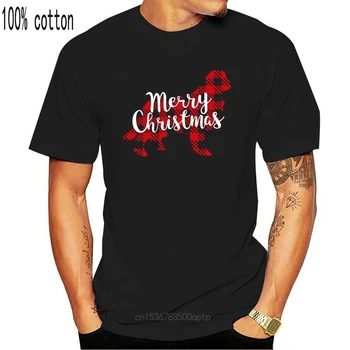 Dovanų T-Shirt-vyriški T-Shirt-Black Niufaundlendo Kalėdų Šuo Mama, Tėtis, Pledas