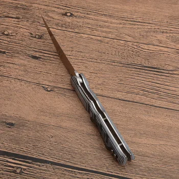 Šalto plieno lankstymo peiliukas 8cr18 ašmenys G10 rankena lauko kempingas medžioklės Taktinis išgyvenimo Įrankis vaisių peiliai EDC įrankiai