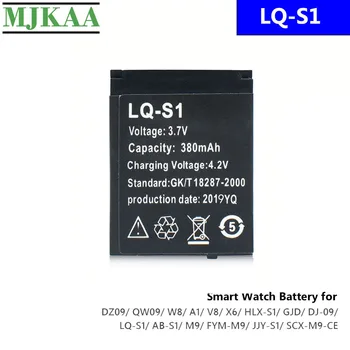 MJKAA 6/10VNT lq s1), 3,7 V 380mAh Li-jonų Polimerų Baterija, 