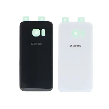 SAMSUNG Galaxy S7 G930 G930F Galinio Stiklo Baterijos Dangtelis Galinių Durų Būsto Atveju 