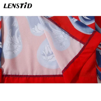 LENSTID Gaisro Liepsną, Gėlių Spausdinti Japonijos Vyrų Kimono Plonas Striukes Harajuku ilgomis Rankovėmis Megztinis Marškinėliai Striukė Vasaros Atsitiktinis Paltai