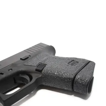 Gumos Tekstūros Danga Wrap Užsakymą už Glock 43 43X 48 Pistoletas Pistoletas Rėmo Lipnia Juosta 9mm Rankena Pratęsimo Žurnalas neslidžia Juostele