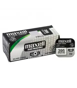 Pilas de boton Maxell bateria originalus Oxido de Plata SR927SW lizdinės plokštelės 5X Nds