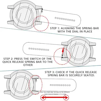 MAIKES Kokybės Fluoro Guma Watchbands 20mm 22mm 24mm Greito Atleidimo Baras, Sporto Žiūrėti Juosta Tinka Kiekvienos Prekės Dirželis Žiūrėti