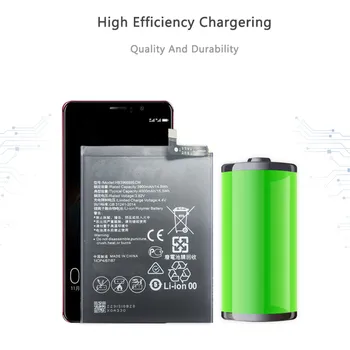 Mobiliojo Telefono Baterija Huawei Mate 9 Mate9 Pakeitimo Baterija 4000mAh HB396689ECW