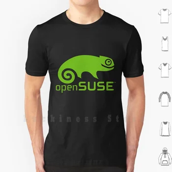 Opensuse Linux Marškinėliai Medvilnės Vyrai Moterys 