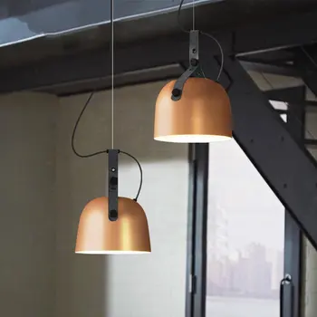 LED Amerikos Pramonės stiliaus sieniniai šviestuvai asmenybės Kūrybos valgomasis šviesos armatūra Dizaino Kavinė Restoranas priedai veltiniams, vilna lempa