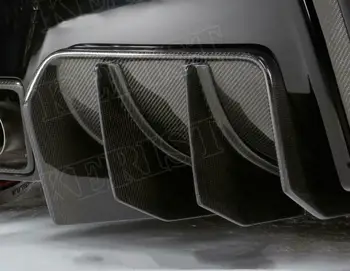 Anglies Pluošto Dvyniai Stiliaus Dizaino Galinis Difuzorius Tinka-2017 Corvette C7