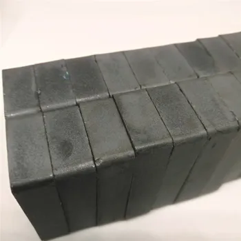 Zion 5vnt 47x22x10mm ferito magnetas Y30 juoda blokuoti ferito magnetas 47*22*10mm ekstremalių darbo temperatūra 250 Celsijaus