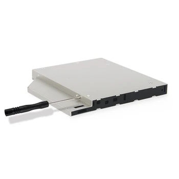 DeepFox Aliuminio 2nd HDD SSD caddy 12,7 mm IDE Į Sata Atveju, 2.5
