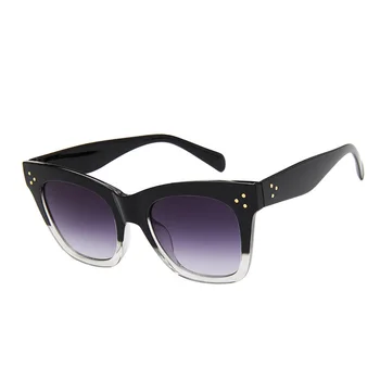 Cat eye Akiniai nuo saulės Moterims Prekės ženklo Dizaineris Derliaus Gradientas Akinius Seksualus Retro Saulės akiniai, Akiniai UV400