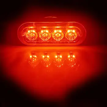 Ultra-Plonas LED Avarinės Šviesos Automobilių Įspėjimas, Mirksi Gaisrininkai Policija, Avarinės Šviesos, Greitosios pagalbos, Policijos Strobe LED Šviesa