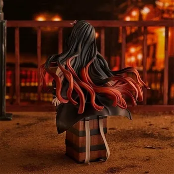 Kimetsu Nr. Yaiba Nezuko Pav PVC figūrėlių, Žaislinių Demon Slayer Anime Pav Nezuko Žaislai 15cm
