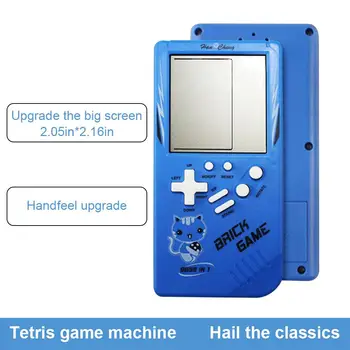 Delninis Žaidimų Konsolės Klasikinių Nostalgiškas Švietimo Žaislai Vaikams Švietimo Žaislas Tetris Brick Game Mašina