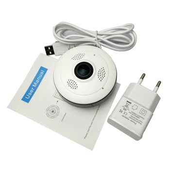 HD 1.3 MP Belaidžio wifi CCTV Smart Security Cameas 960P 3D VR IP Wifi vaizdo Kamera Dome 