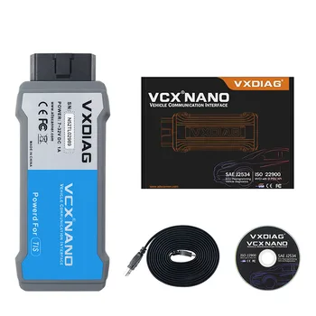 VXDIAG NANO Diagnostikos įrankis vxdiag Toyota it3 USB AR WIFI diagnostikos skaitytuvas 