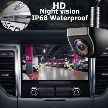 HAINAUT 1080 Atbuline kamera, Automobilio kamera, Automobilio Galinio vaizdo Kamera Auto CCD HD Stovėjimo Atvirkštinio Atsarginės galinio vaizdo Kamera Laipsnį Vandeniui