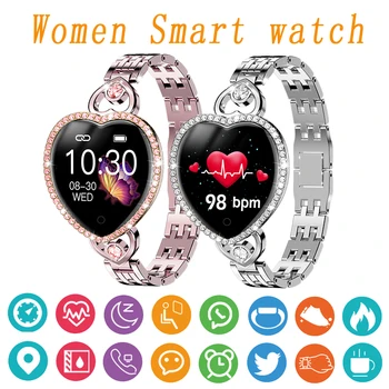 ZQH 2020 m. Moteris Išmaniųjų Laikrodžių Apyrankės Fitneso Apyrankę T52S smartwatch Laikrodį Širdies ritmo Tracker Stebėti Smart Juostos Xiaomi 