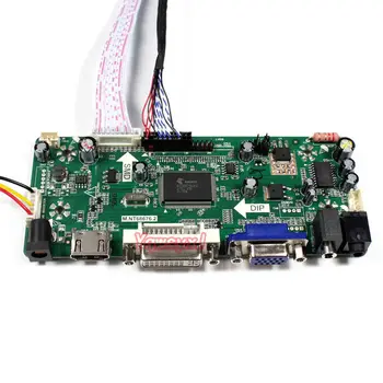 Yqwsyxl Kontrolės Valdyba Stebėti Rinkinys CLAA154WB05AN HDMI + DVI + VGA LCD LED ekrano Valdiklio plokštės Tvarkyklės