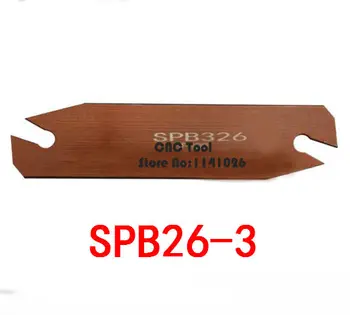 SPB 26-3 Dalis Disko Tekinimo Staklės,VPB 326 Pjovimo Atsisveikinimo Ašmenys 26 mm Kostiumas SMBB 1626/2026/2526 Naudojamas SP300 Įdėklai