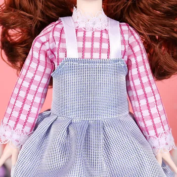 31cm Cute Lėlės su Drabužiais Kawaii 21 Kilnojamojo Bendras BJD Doll