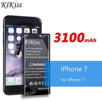 3100mAh Didelės Galios Baterija, iPhone, 7 Bateriją Apple i Phone 7 iPhone7 Baterija Didelės Talpos Baterija
