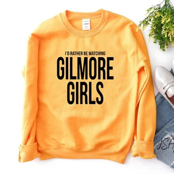 Aš Mieliau Žiūrėti Gilmore Girls Tv Rodo, Moterų Hoodies Negabaritinių Palaidinės Žiemos Drabužių Moteris Visiškai Rankovėmis Viršūnes Dropship