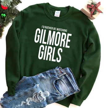Aš Mieliau Žiūrėti Gilmore Girls Tv Rodo, Moterų Hoodies Negabaritinių Palaidinės Žiemos Drabužių Moteris Visiškai Rankovėmis Viršūnes Dropship