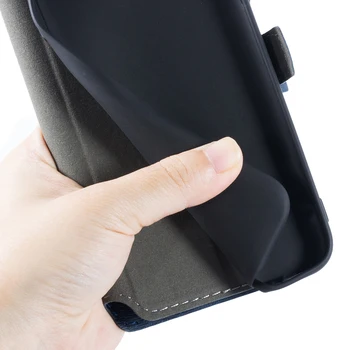 PU Odos Telefoną Atveju Xiaomi Redmi 9A Flip Case For Xiaomi Redmi 9AT Xiaomi Mi 9i Peržiūrėti Langų Atveju Minkštas Silikoninis Galinio Dangtelio