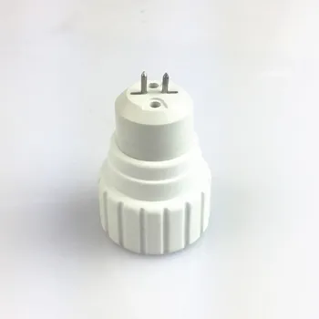 10vnt/daug Laisvo shippingLamp adapteris mr16 ruožtu gu10 gamyklos tiesioginės keramikos core PBT medžiaga