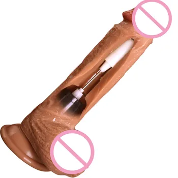 Realus Didžiulis Dildo siurbtukas Dildo G Spot Klitorio Stimuliavimo Vibratorius Penio Moterų Masturbator Sekso Žaislas Moterims Q161