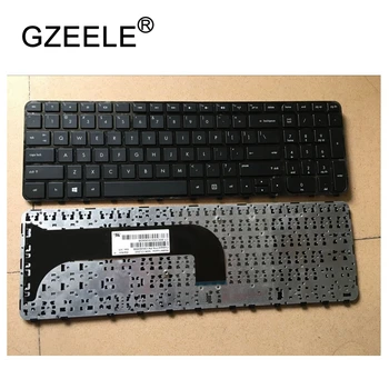 GZEELE anglų Naujas HP ENVY m6 m6-1000 m6-1100 m6-1200 PK130R12B01 MUMS nešiojamojo kompiuterio klaviatūra juoda rėmelio 690274-B31 696914-B31