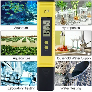 2vnt Skaitmeniniai PH TDS EB Metrų Testeris Termometras Pen LCD Indikatorius Vandens PH Testeris Aptikimo Akvariumas Baseinas, Vandens, Maisto Stebėti