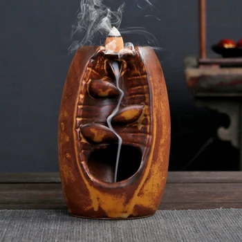 Naujai Moliuskui Censer Rūkymas Srauto Keramikos Smilkalų Laikiklis Dekoracija Namuose Office XSD88