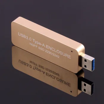 LM-841U USB3.0 TIPAS-A SATA B-raktas SSD Talpyklos Kietojo Disko Kietojo Disko Adapteris USB Enbedded už NGFF 2230/2242 Q19900/2