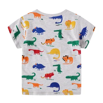 SAILEROAD Gyvūnų Spausdinti marškinėliai Kūdikių Berniukų Viršūnes Tees Drabužius Vasaros Vaikų marškinėliai Vasaros 2020 Nauja Vaikų Drabužiai Vaikams