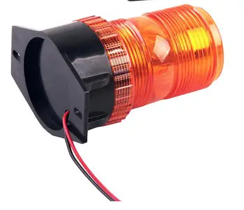 12V-30VDC LED Automobilių, Autobusų, Sunkvežimių, Krovininių automobilių vartai opener motorinių Įspėjimas, Mirksi lempos šviesos Švyturys Pasukti Strobe Pagalbos(be garso)