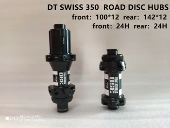 DT SWISS-buje de bicicleta carretera de con freno de diskoteka, Cubo de tracción recta, rodamiento sellado, súper ligero, eje de